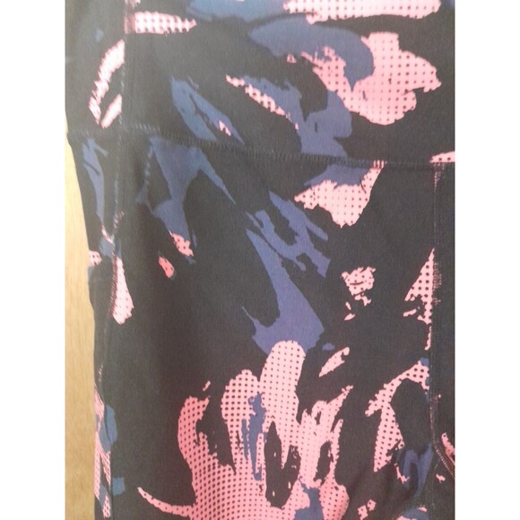Calvin Klein Performance Wick Pink/Gray Camo Print Legging Capri- CROP W- Xxlg - Picture 2 of 14